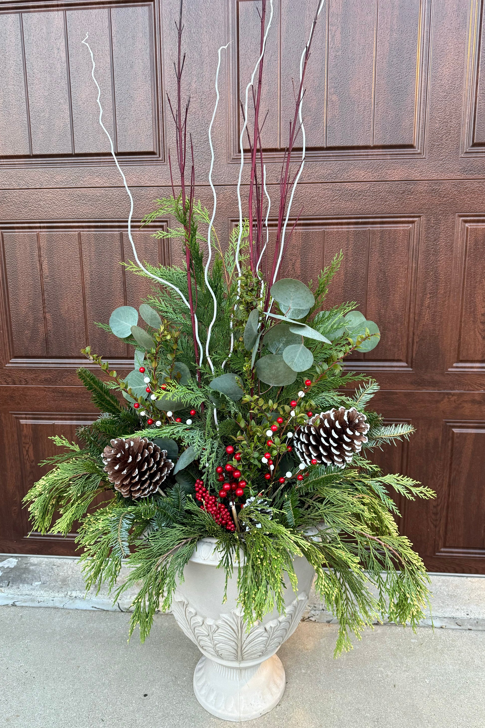 outdoor christmas potted plants Winter Wonderland – Potted Creations